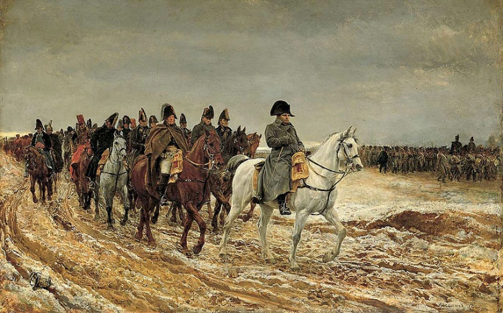 retraite de russie Napoléon